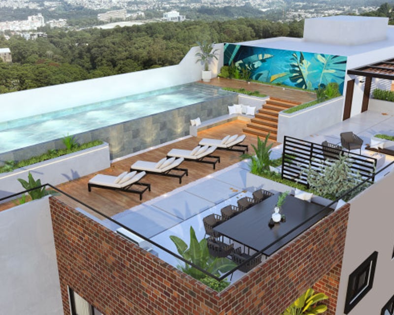 Venta apartamento en Planos en zona 16 San Isidro