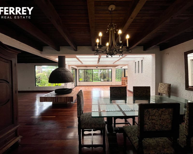 Casa rodeada de naturaleza en CAES km 16.5 en renta o venta