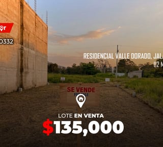 Lote en venta en Residencial Valle Dorado, Jalapa 