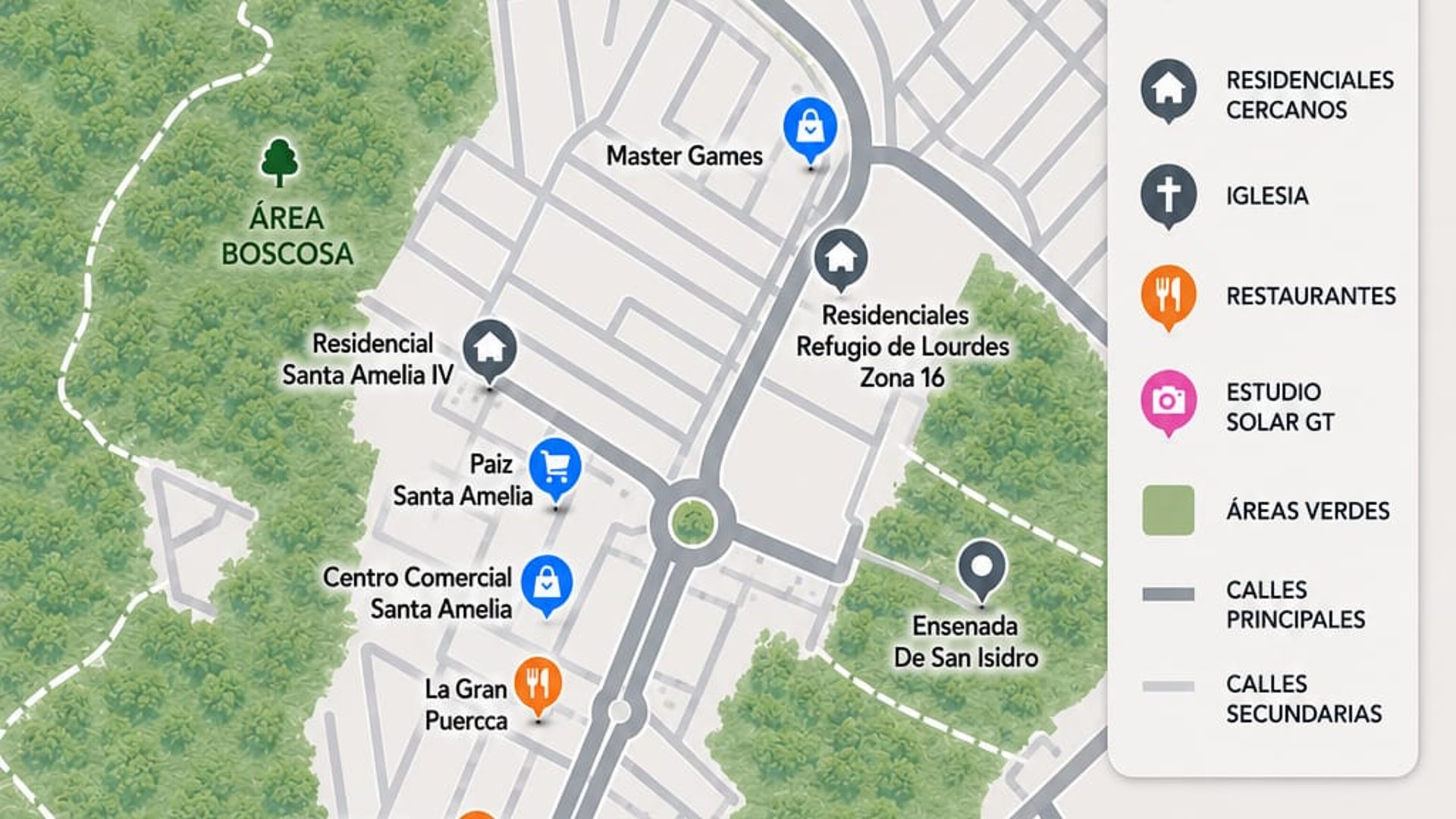Terreno de 207 m² en Venta, Zona 16 - C.C. Santa Amelia - Miniatura 6