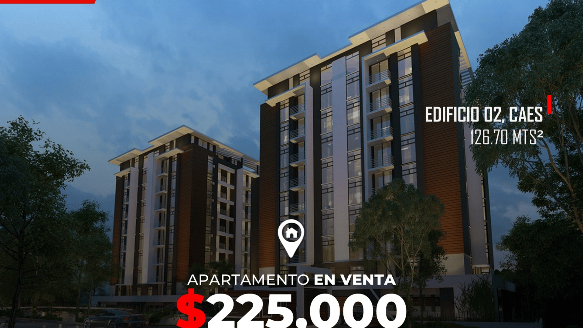 Apartamento en Venta en Edificio O2, CAES