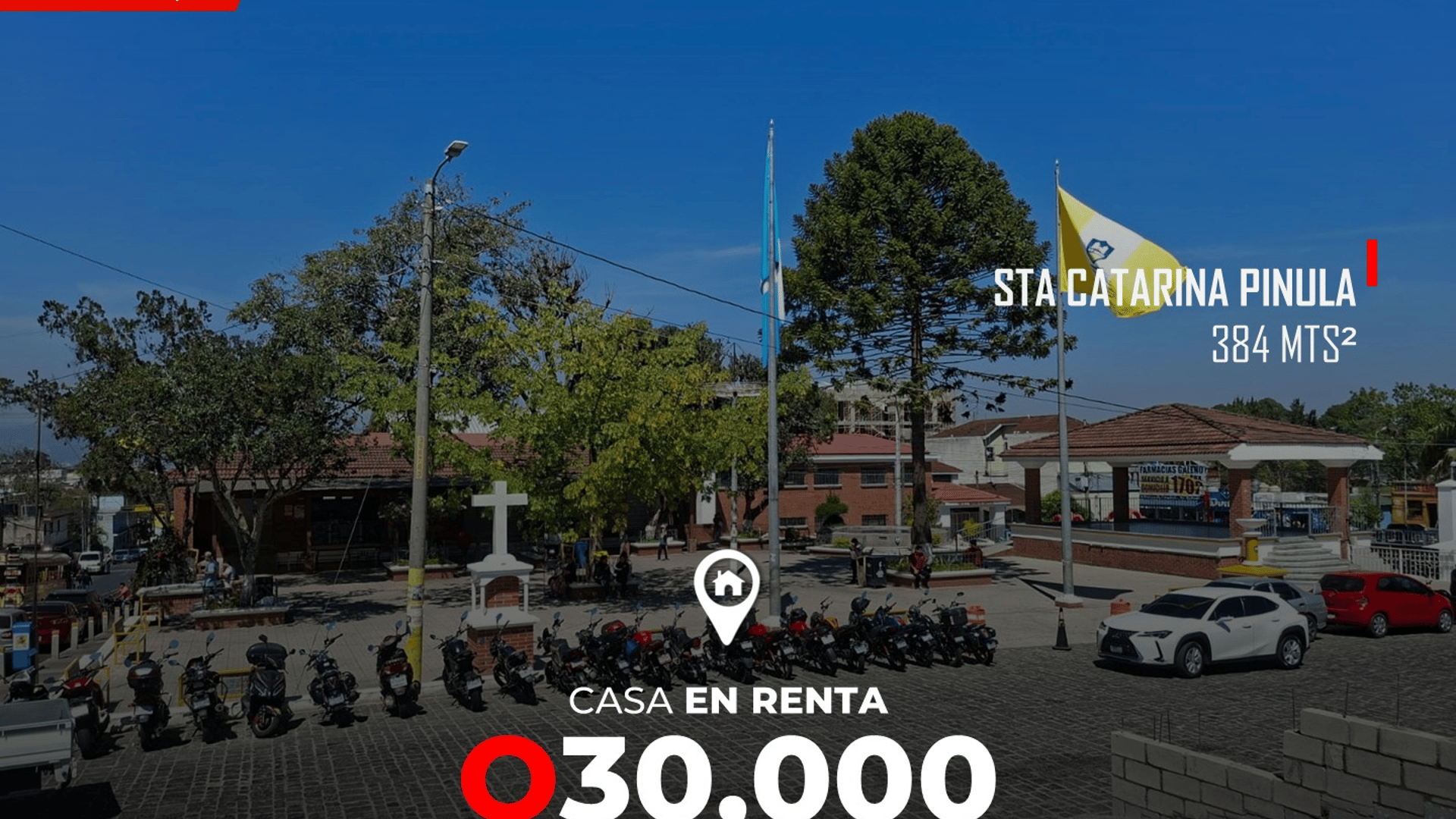 Casa (para uso comercial) en Renta en Santa Catarina Pinula