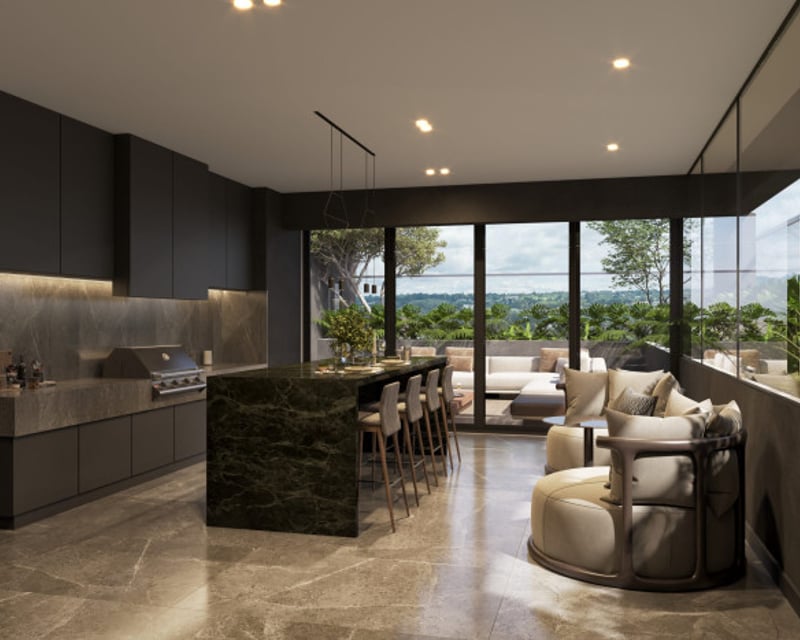 Apartamento Boutique de 1 habitación, pre venta zona 15