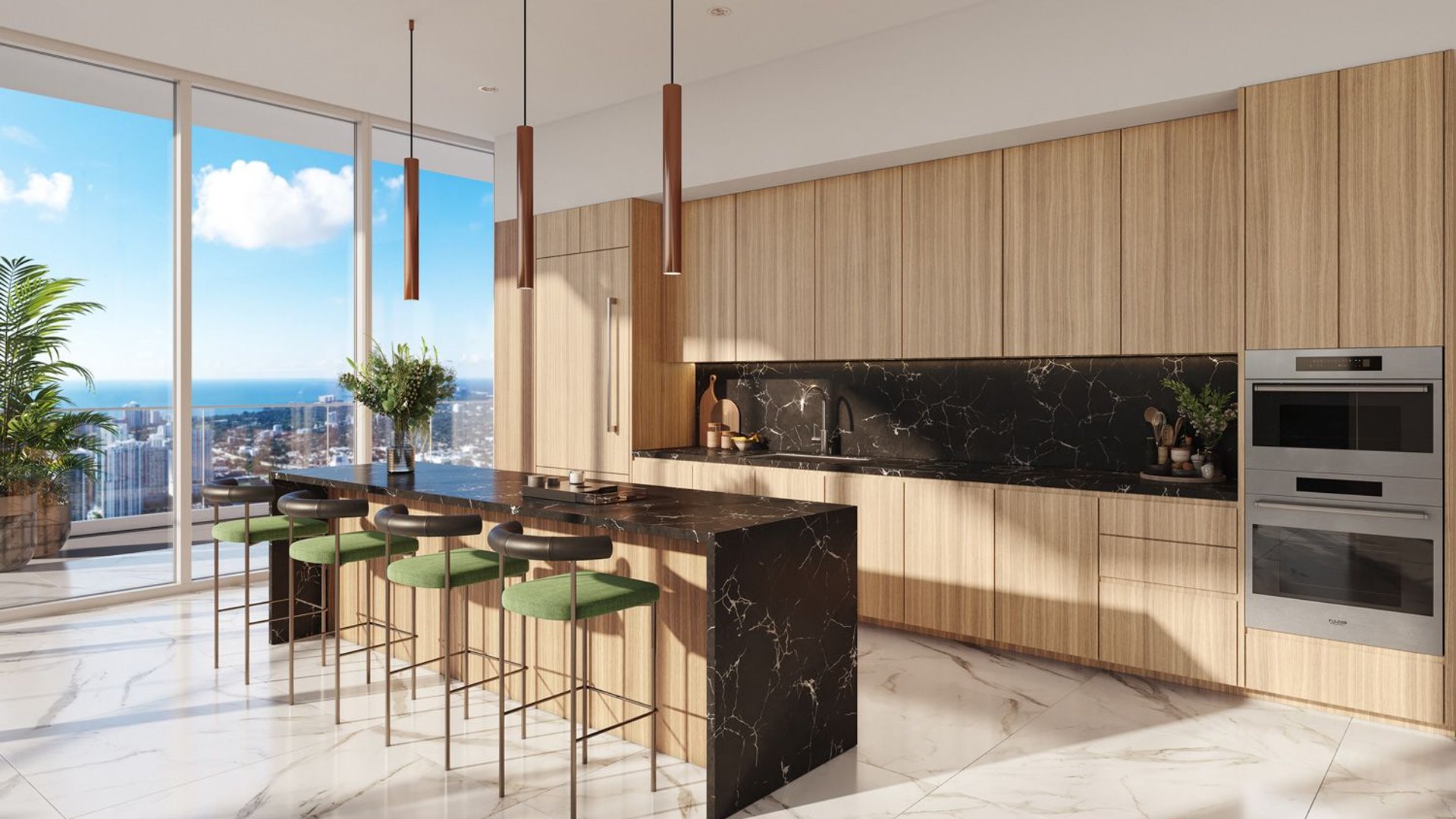 Apartamentos en Okan Tower Miami Residences 