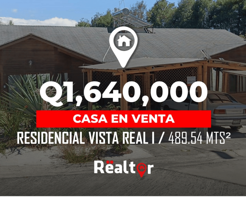 Casa de esquina en Venta en Residencial Vista Real I, Sacatepéquez