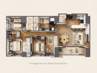 Apartamento en VENTA en zona 14 - 2