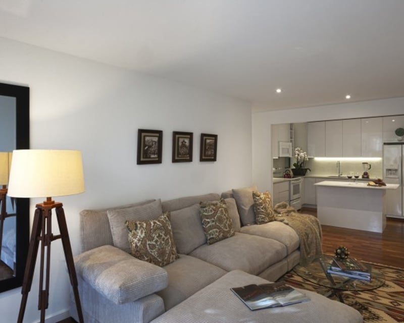 Apartamento en renta con jardín en la zona 10