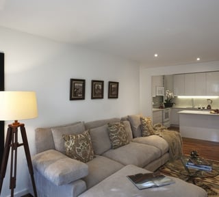 Apartamento en renta con jardín en la zona 10