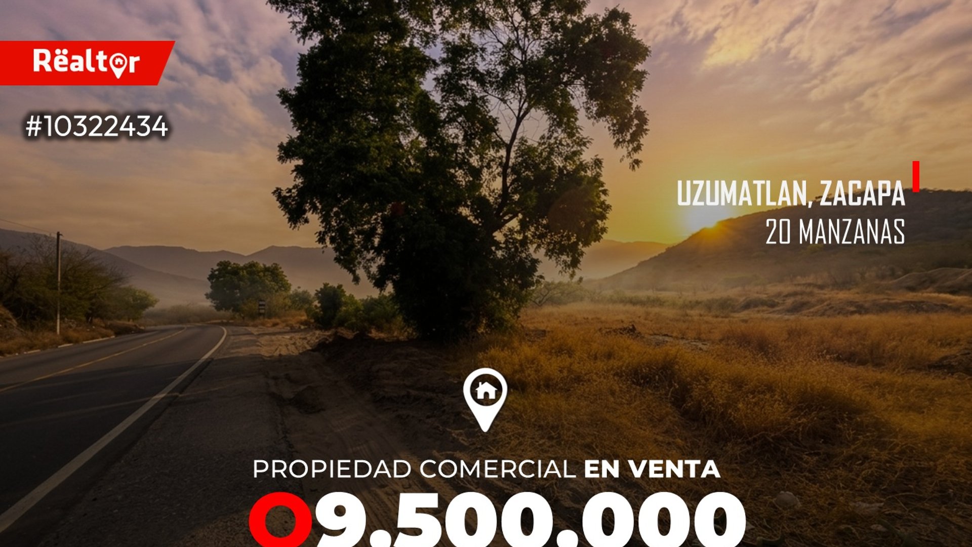 Propiedad comercial en venta en Uzumatlan, Zacapa 