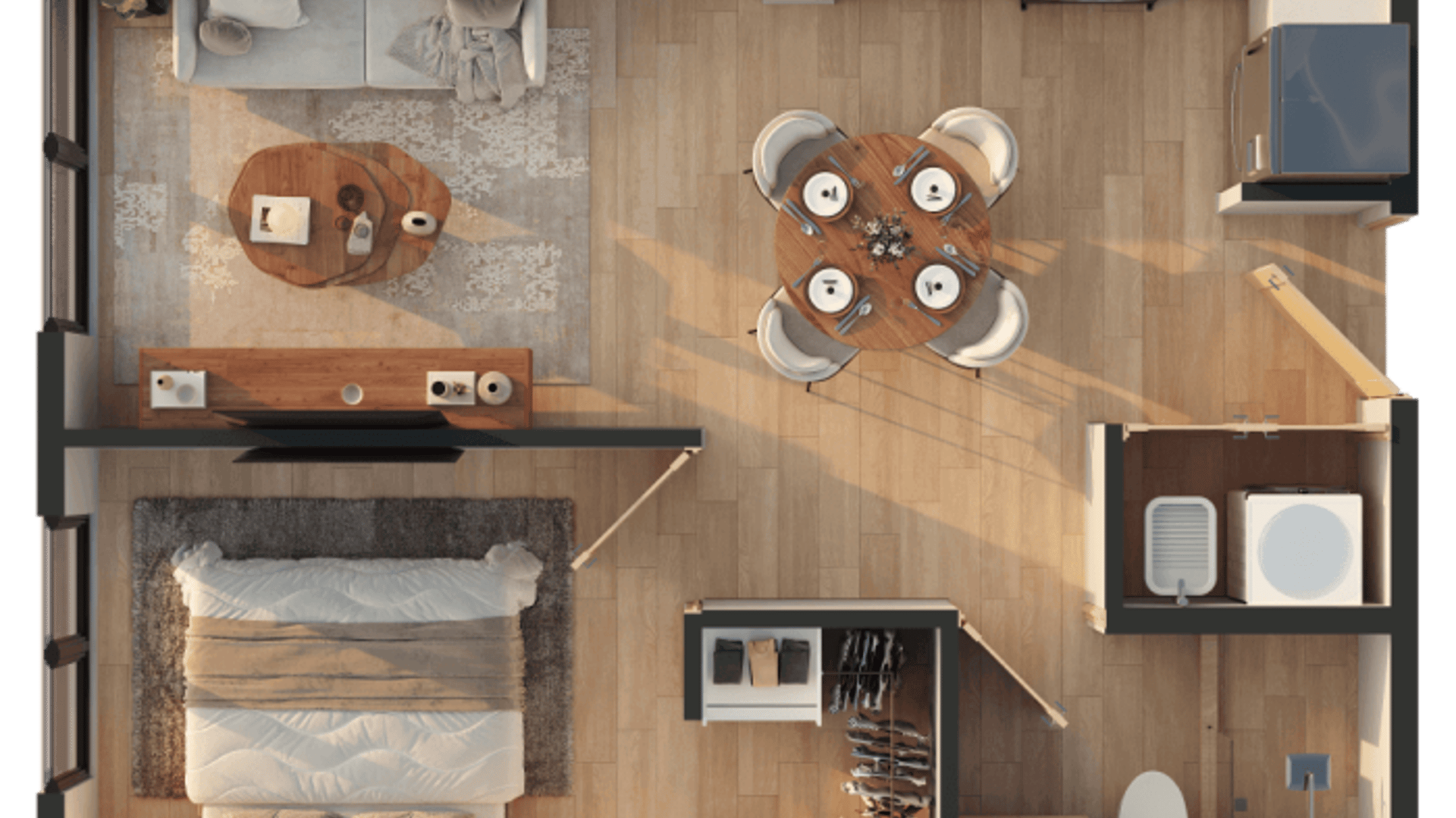 Apartamento 1 dormitorio en Venta Zona 10 - Miniatura 8