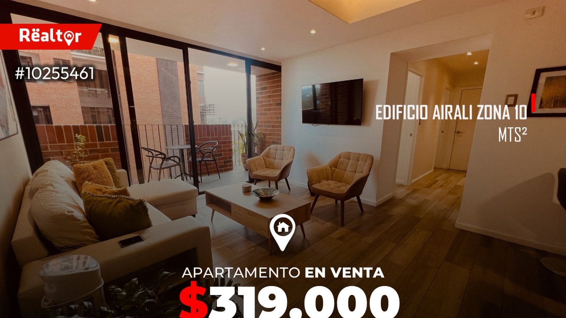 Apartamento en venta en edificio Airali zona 10