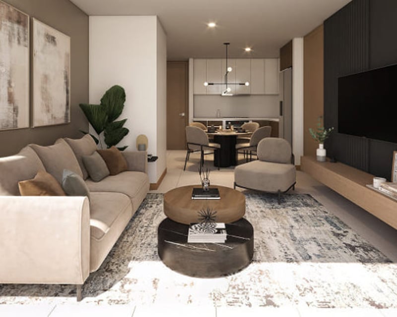 Apartamento Boutique de 1 habitación en venta, zona 10
