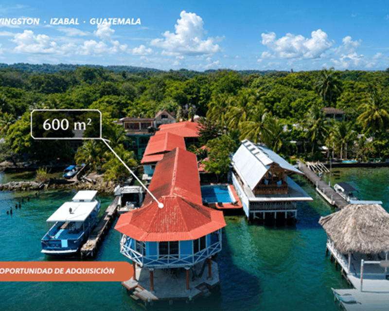 HOTEL EN VENTA, LIVINGSTON IZABAL