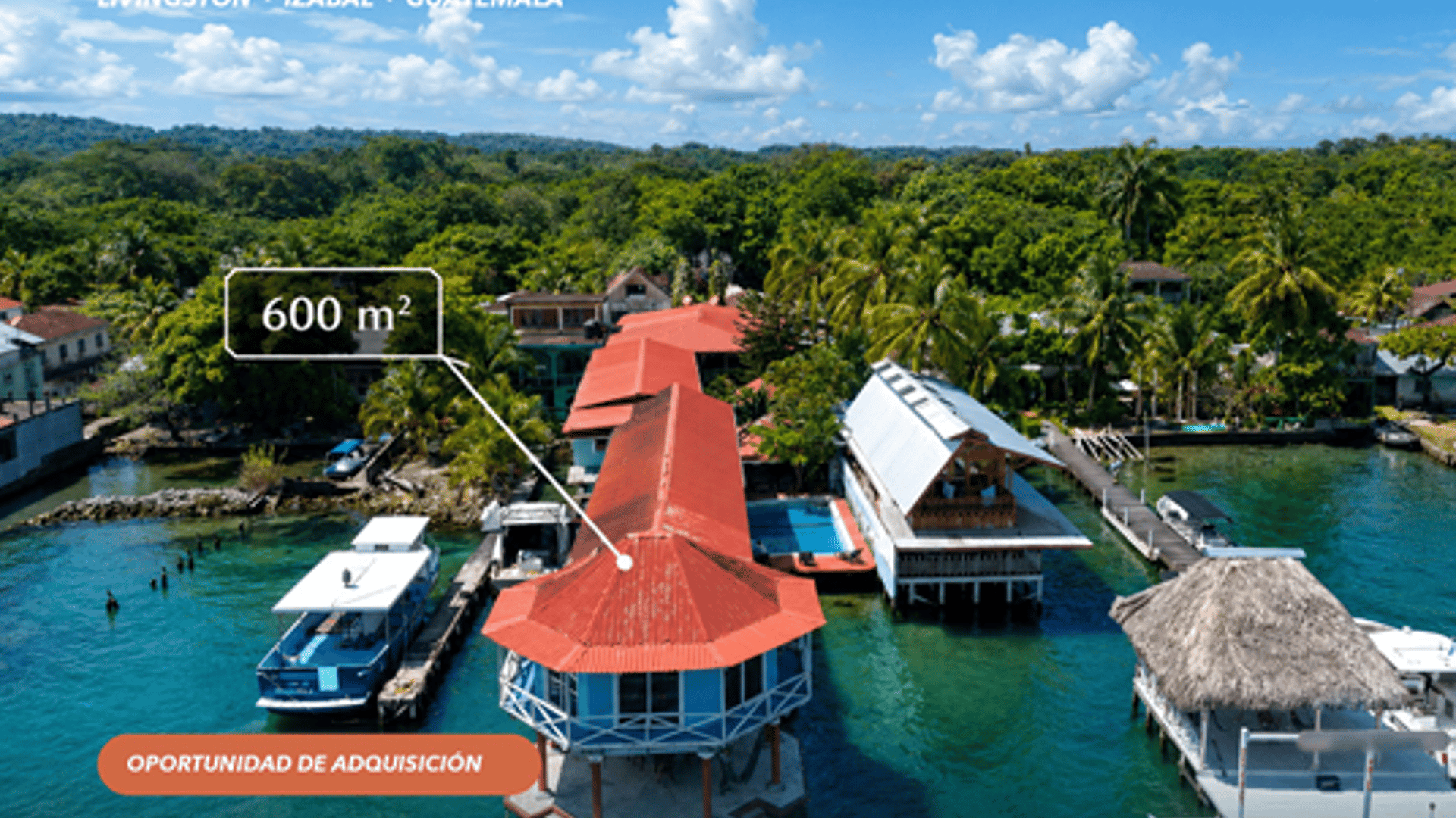 HOTEL EN VENTA, LIVINGSTON IZABAL