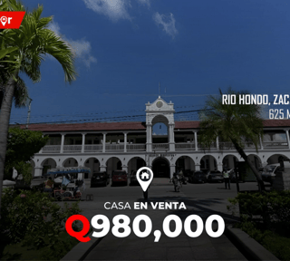 Casa en venta en Rio Hondo, Zacapa