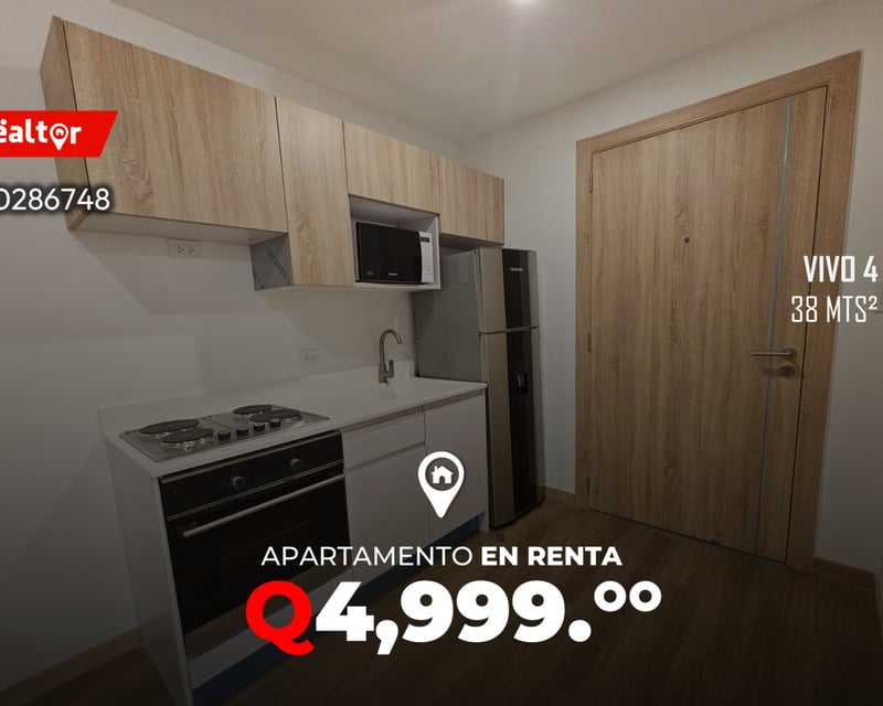 Apartamento en renta en Vivo 4 