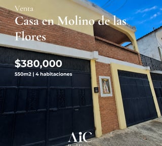 CASA EN VENTA, 4 DORMITORIOS MOLINO DE LAS FLORES
