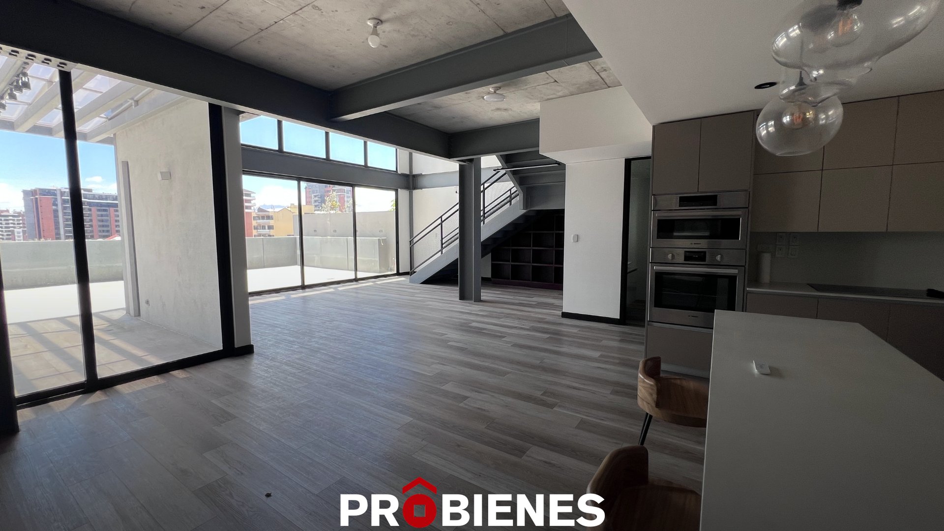 Penthouse de 2 habitaciones en UNIO, 5ta av. zona 14