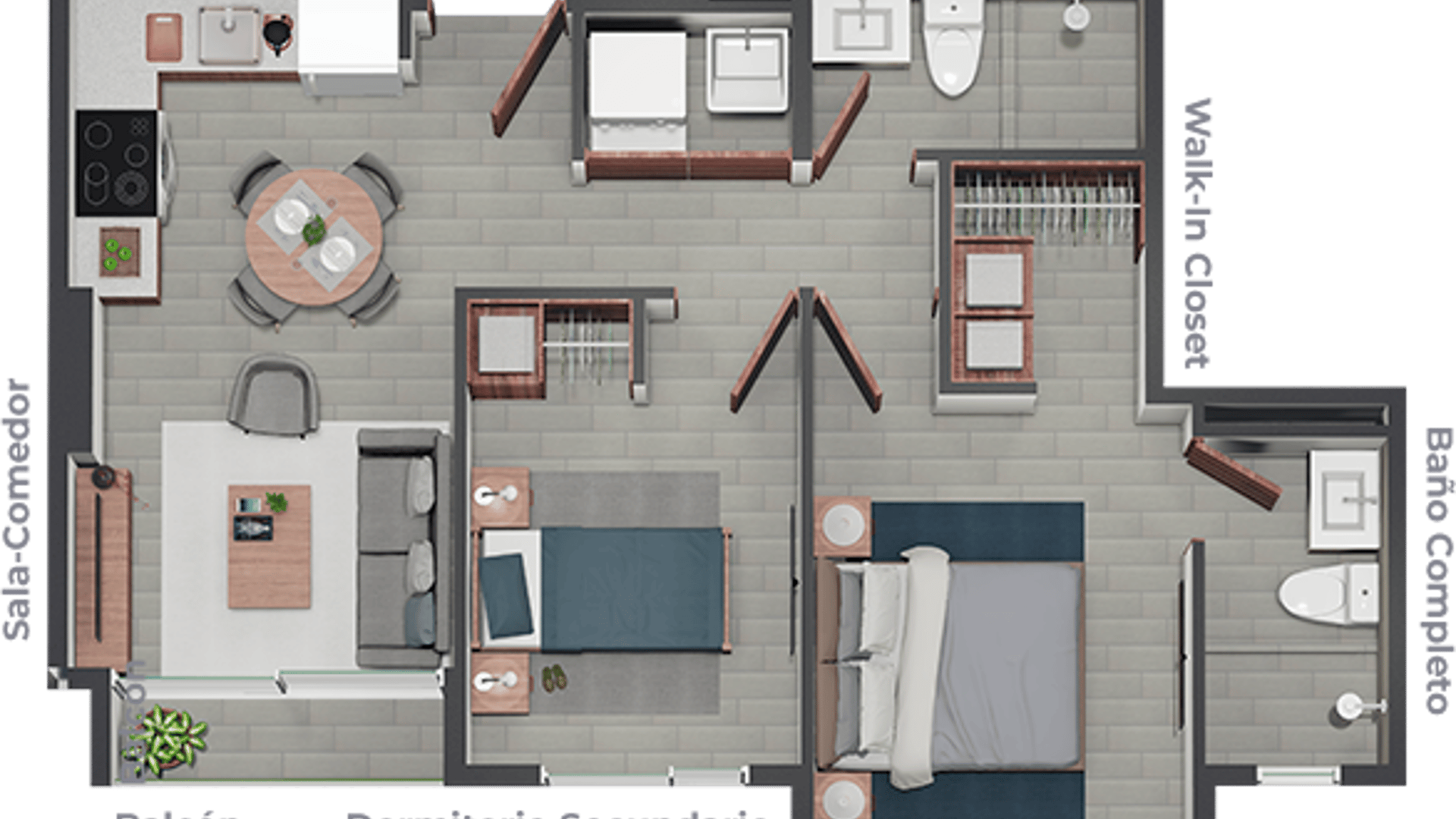Apartamento nuevo de 2 habitaciones en venta en zona 15 - Miniatura 12