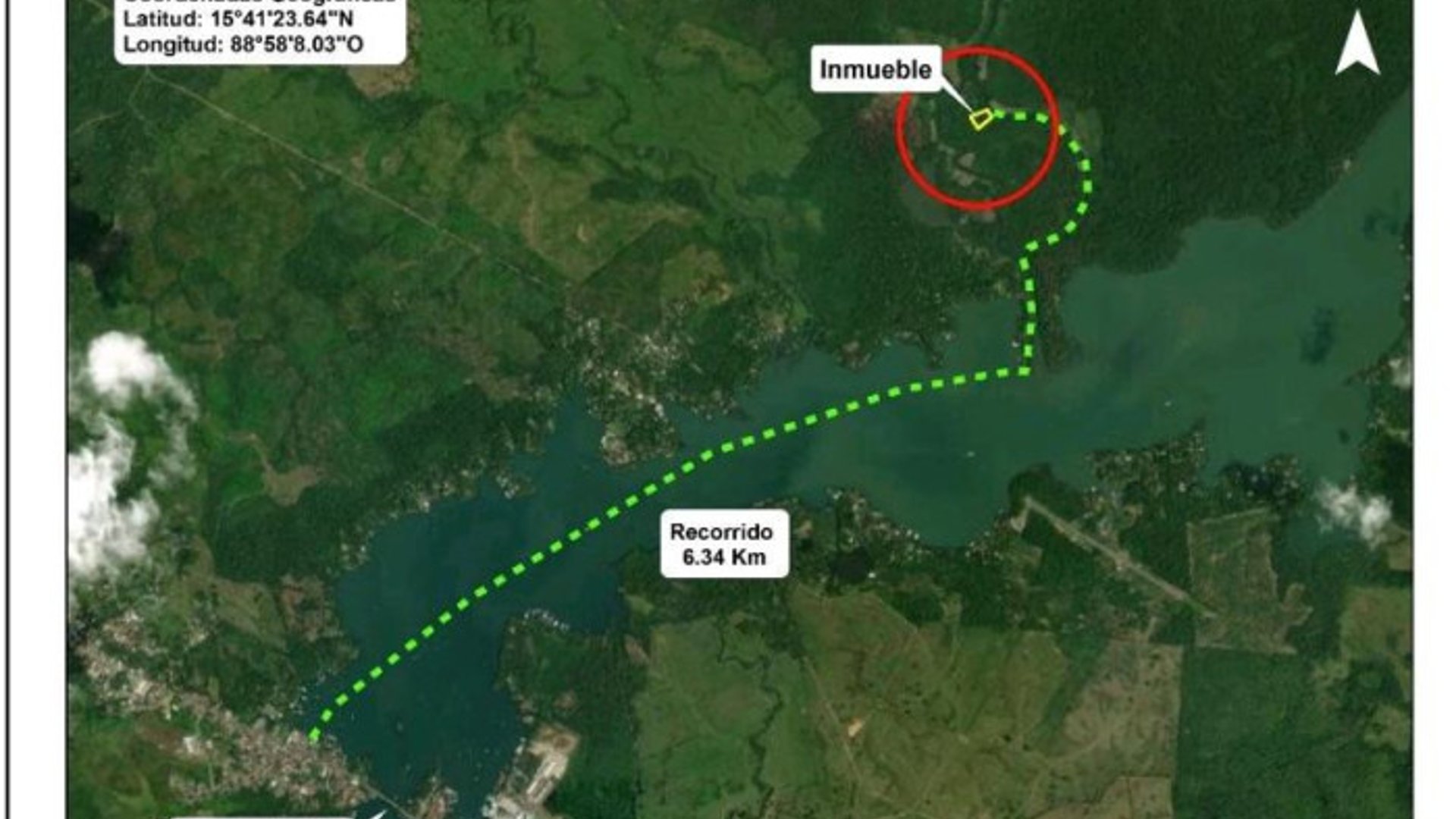 Terreno vacacional en venta en Rio Dulce Izabal - Miniatura 14