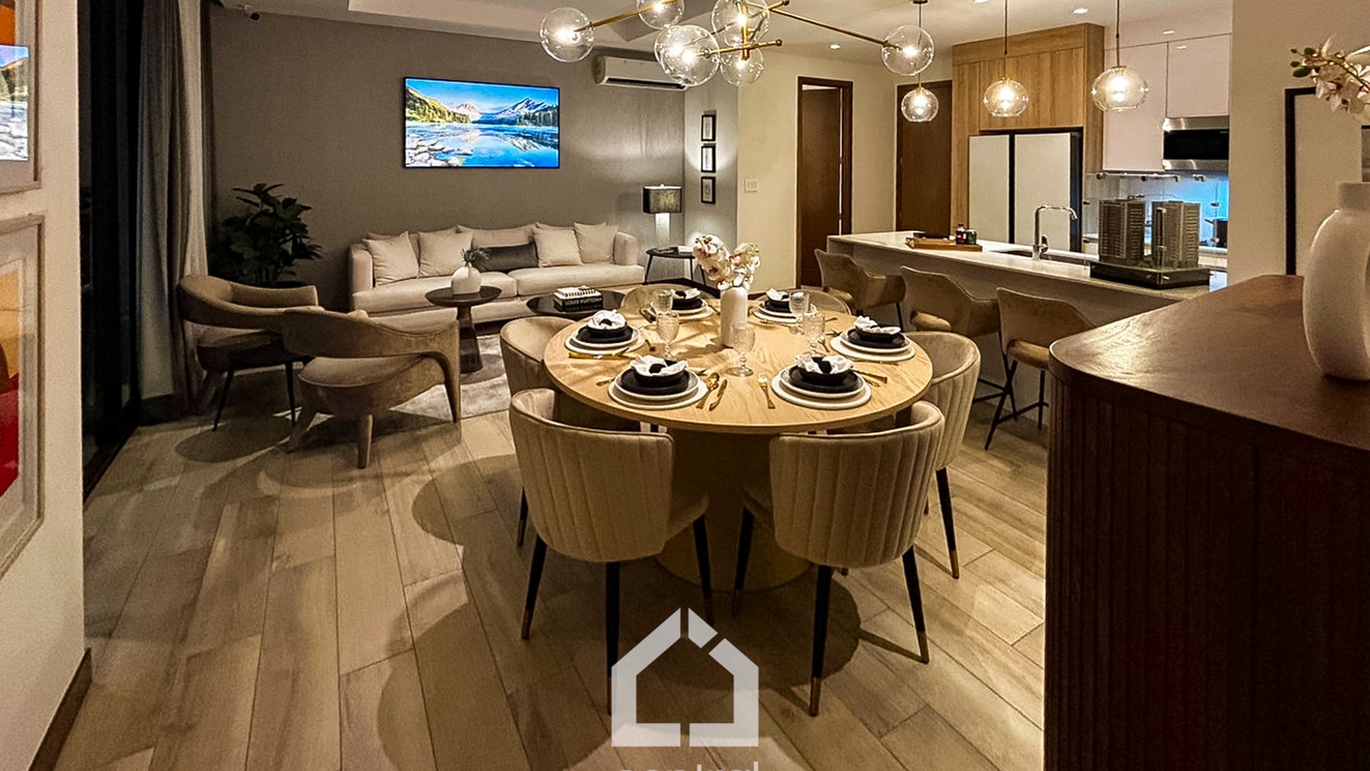 Apartamento de 2 habitaciones en en Ferré Diez, zona 10 - Miniatura 3