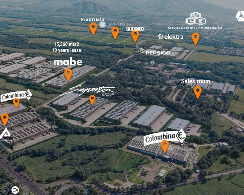 PARQUE INDUSTRIAL SINERGY  BODEGAS Y TERRENOS RENTA / VENTA  – ESCUINTLA