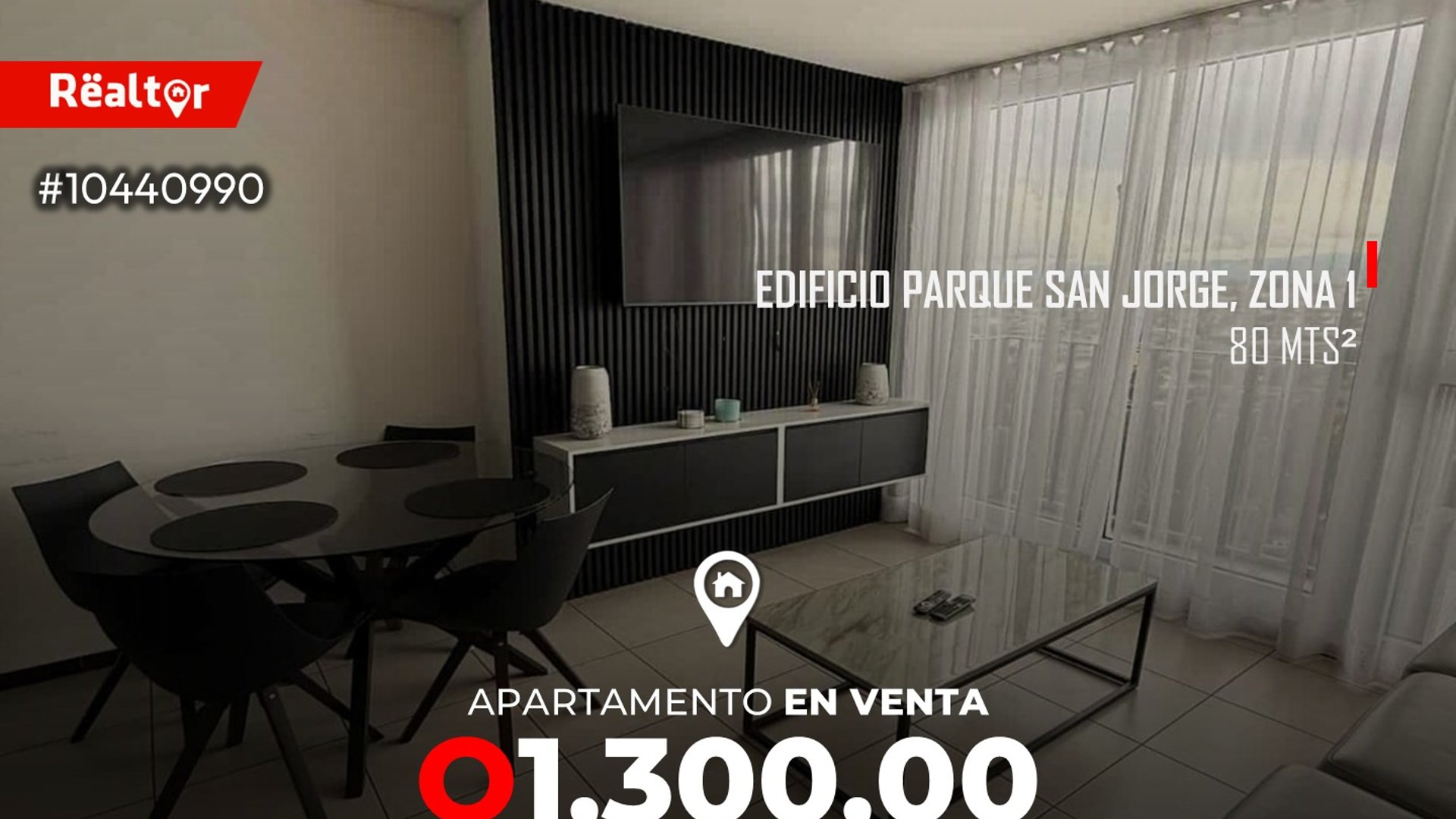 Apartamento en venta en Edificio Parque San Jorge, Zona 11