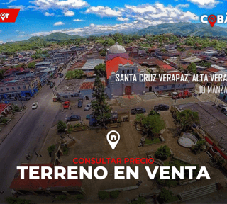 Terreno en Venta en Santa Cruz Verapaz, Alta Verapaz