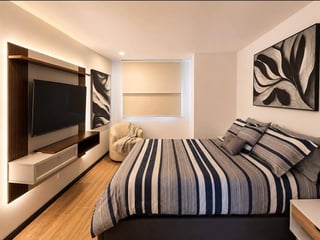 Apartamento amueblado de 2 habitaciones en alquiler Essenza zona 13 - 4
