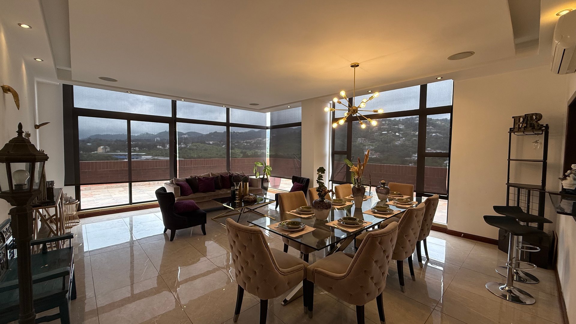 Penthouse amueblado en renta en Vista Hermosa I, Zona 15