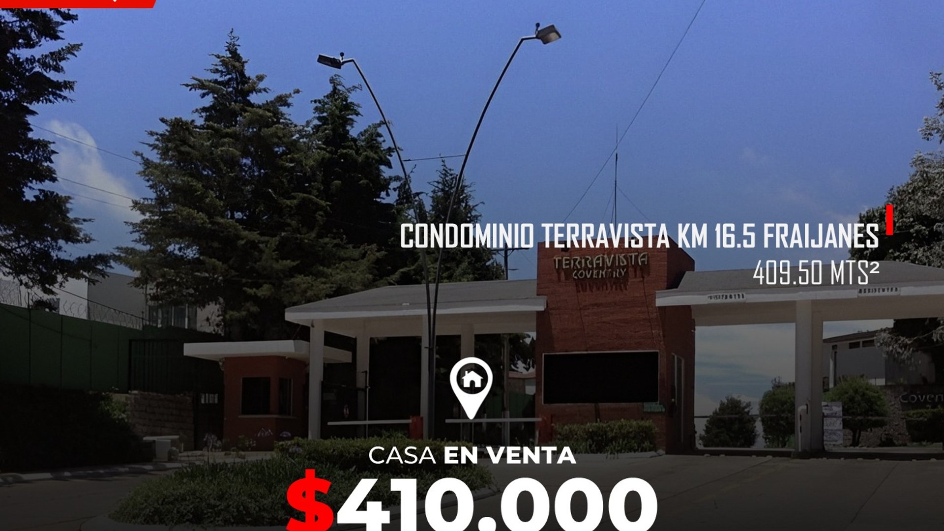 Casa en Venta en Condominio Terravista km 16.5, Fraijanes