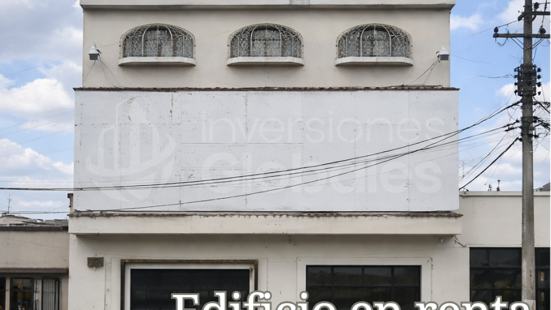 Edificio + Bodega en Renta