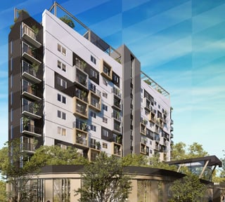 📍 APARTAMENTO EN RENTA – 3 HAB + BALCÓN | EDIFICIO ESENTA | ZONA 12