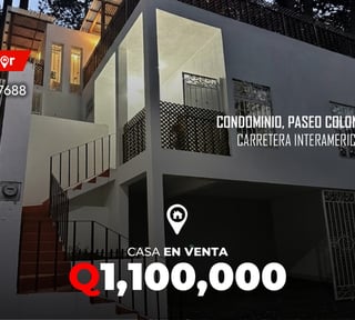 Casa en venta en Condominio Paseo Colonial Carretera Interamericana