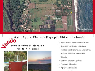 Lote Playa en Venta - Santa Rosa, Guatemala. 28,000 m² - Image 1