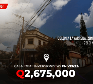 Casa en Venta en Colonia Lavarreda, zona 18