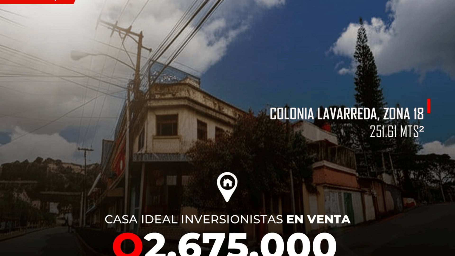 Casa en Venta en Colonia Lavarreda, zona 18