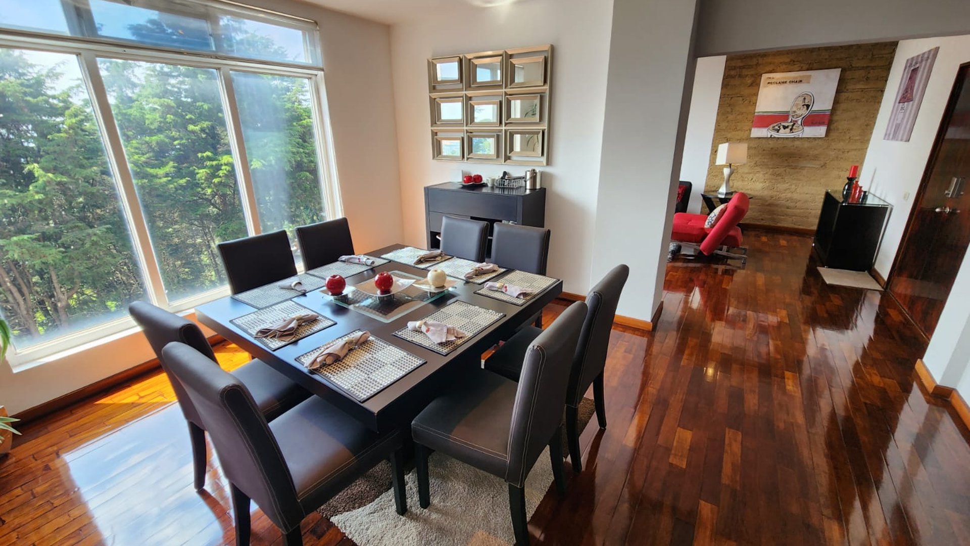 Apartamento en renta amueblado en CAES Km 9 Ref-4881