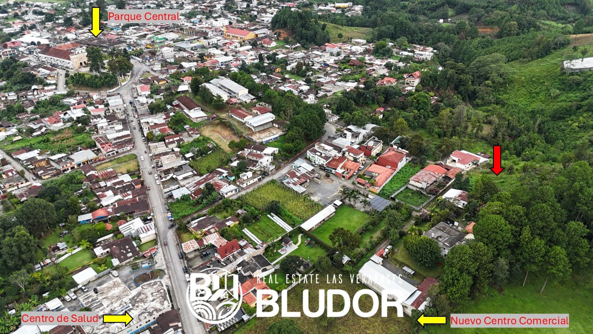 Terreno Céntrico en Venta Chamelco