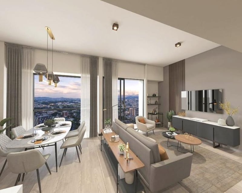 Apartamento en venta de 2 habitaciones nivel alto en Z11 Ref-5540