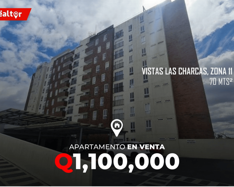 Apartamento en Venta en Vistas de las Charcas, zona 11