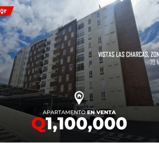 Apartamento en Venta en Vistas de las Charcas, zona 11 