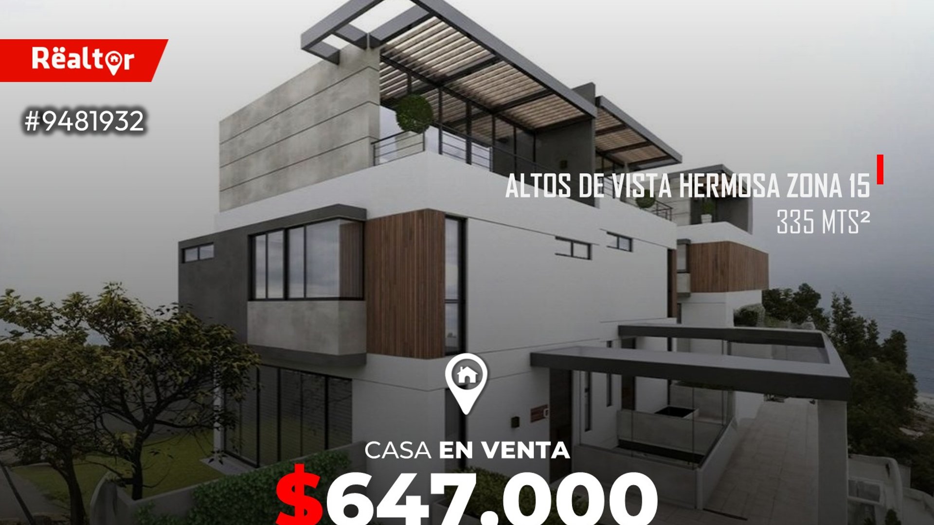Townhouse en Venta en Altos de Vista Hermosa, zona 15