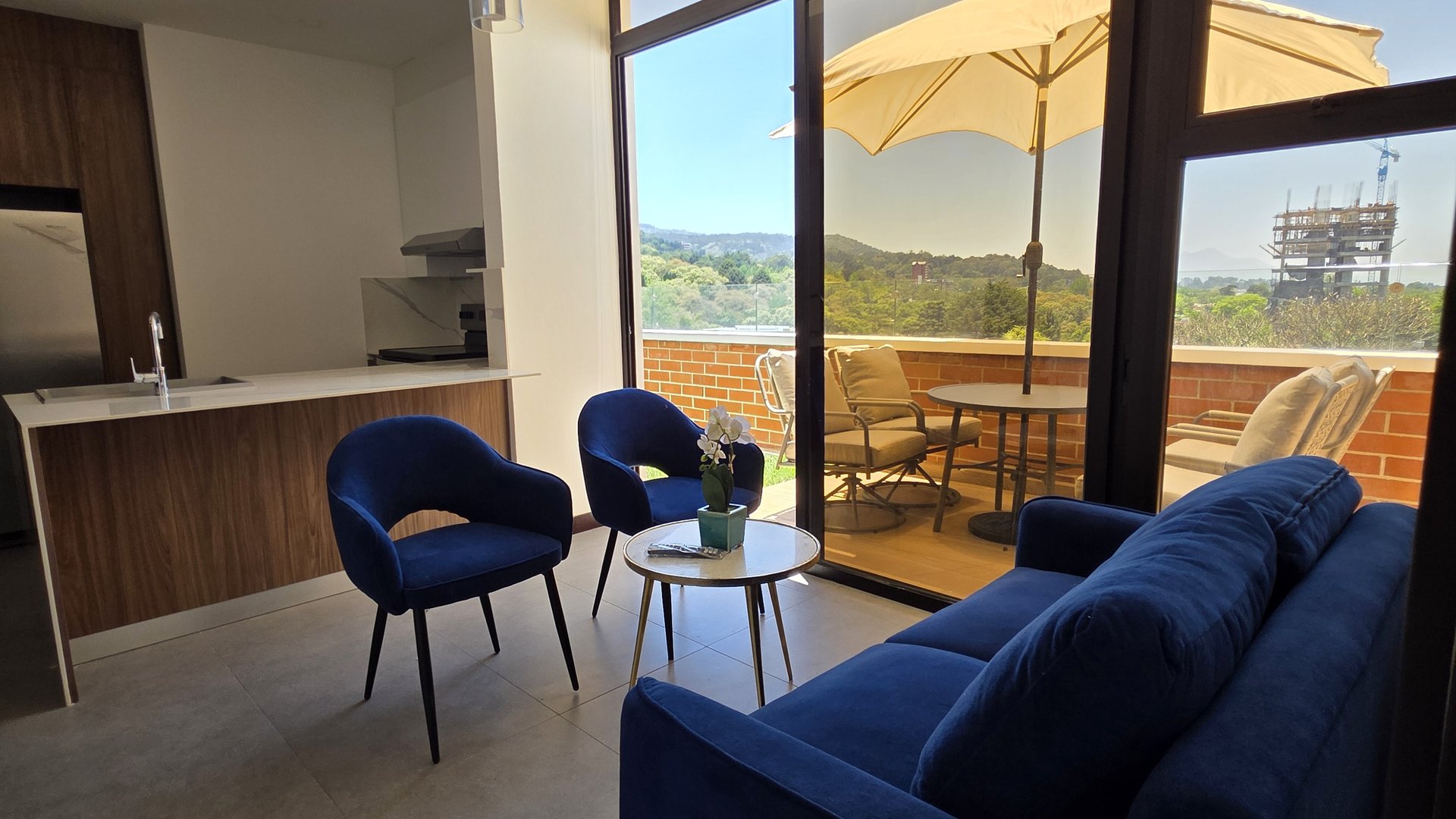 Apartamento amueblado en zona 15 Vista Hermosa