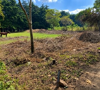 Terreno plano con vista al Volcán de Agua | Santa María de Jesús