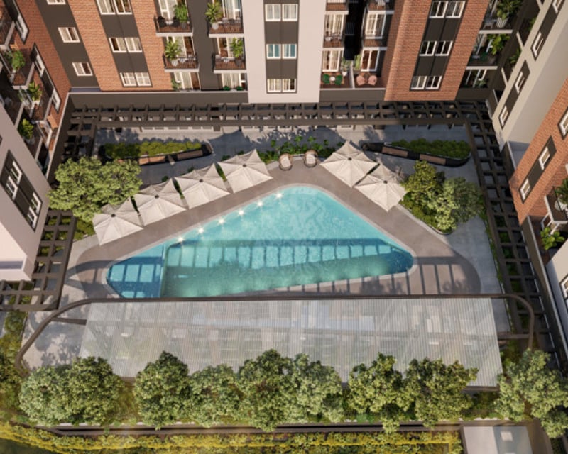 Apartamento nuevo de 2 habitaciones en venta en zona 17