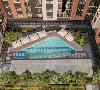 Apartamento nuevo de 2 habitaciones en venta en zona 17