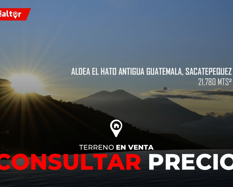 Terreno en Venta en Aldea El Hato Antigua Guatemala, Sacatepequez