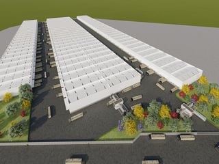Industrial Warehouse for Sale in Puerto Quetzal, Guatemala - 1000 m², 24/7 Security - 2