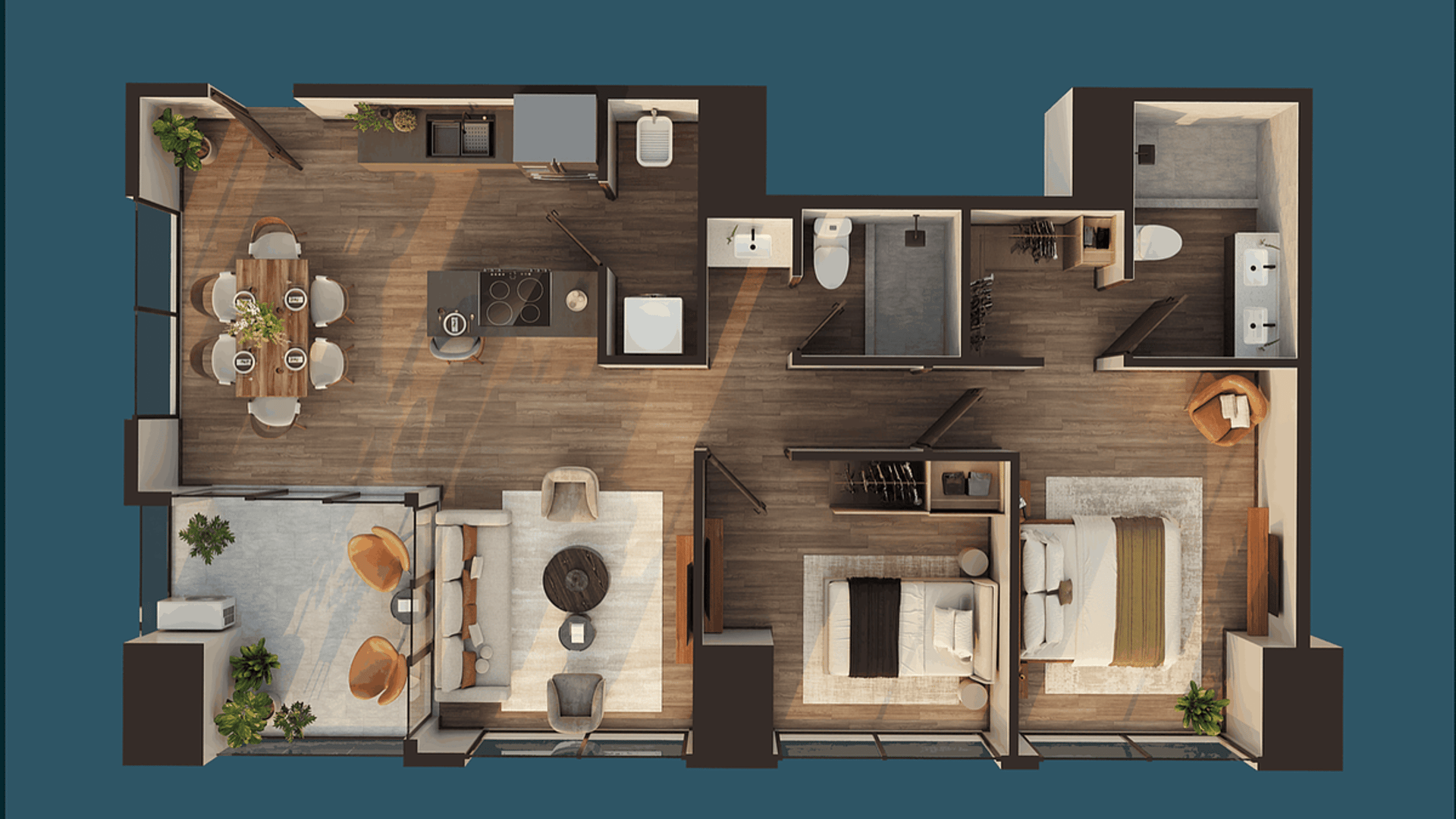 ZENIKA SAN ISIDRO- Precioso proyecto de Apartamentos, zona 16 - Miniatura 22